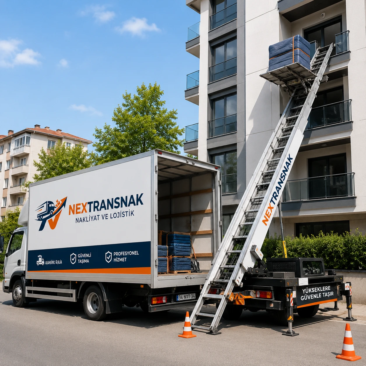 Asansörlü Nakliyat - NEXTRANSNAK