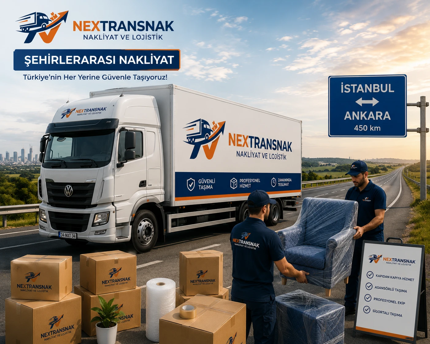 Şehirlerarası Nakliyat - NEXTRANSNAK